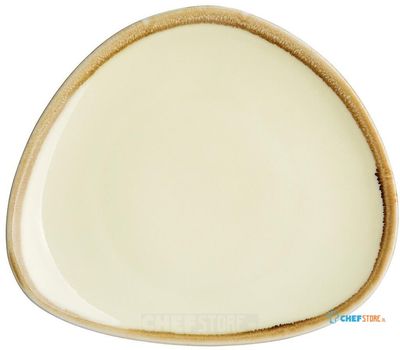 Olympia Kiln driehoekige borden zandsteen 16,5cm | GP325