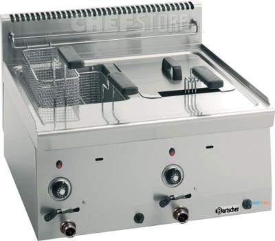 Bartscher Friteuse Gas 600 B600 2x8L - 1315213 1