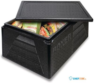 Thermo Future Box thermobox Boxer GN1/1 zwart |  CF410