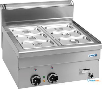 SARO Elektrische Bain Marie 600 X 600 Model EBM66