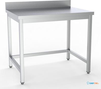 600 Werktafel Open Onderstel Rand Demontabel 1400, combisteel 7333.0040 1