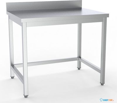600 Werktafel Open Onderstel Rand Demontabel 1800, combisteel 7333.0044 1