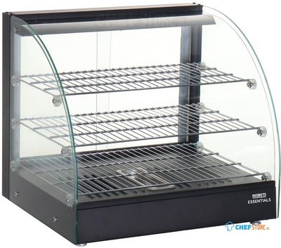 Chefstore.nl Essentials Verwarmde Voedsel Display Merchandiser 82ltr - HW929