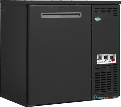 Serrco by TEFCOLD SFK-4E+ Hoogwaardige vatenkoeler, machine rechts