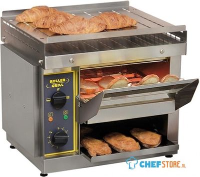Doorlooptoaster, ca. 540 Per Uur, Elektrisch, Roller Grill 304020