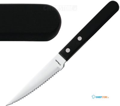 Amefa steakmes met zwart heft | H003