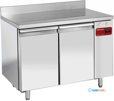 Diamond " Wand " diepvriestafel, Geforceerd, 2 deuren EN 600x400, 345 liter (zonder groep) | TPS2B/HA 1