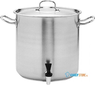 Kookpan M/kraan Ø45cm, 72 liter, 72 liter, Pujadas 720185 1