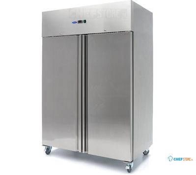 09400012 Koelkast - 1200 L - 6 Verstelbare Roosters (2/1 GN) - RVS - op Wielen