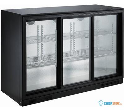 Barkoeler | Zwart | 3 Schuifdeuren | Combisteel | 7455.1320 1