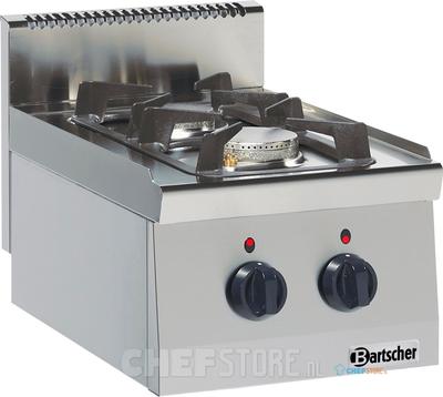 Bartscher Gasfornuis 600 2 Pits - 1317433 1