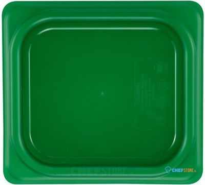 Cambro JN546 Safetrak polypropyleen afsluitdeksel IML groen 1/6 GN