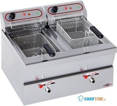 Friteuse 09L+09L | Stilfer | 527209