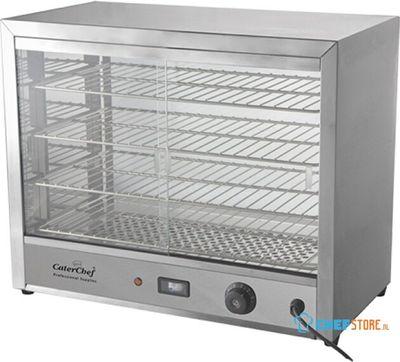 Warmhoudvitrine (Cap.57X30Cm) | CaterChef | 680050