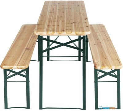 Bolero JK497 Duitse bierbank en tafelset 1770x500mm