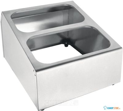 Vogue RVS GN-bakhouder rechthoekig | CP541