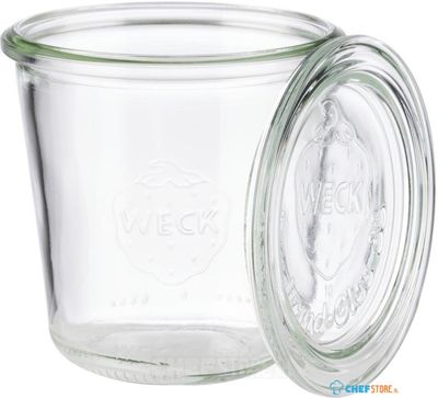 Aps Weckpotten Met Deksel 290ml (6 Stuks), APS FT199