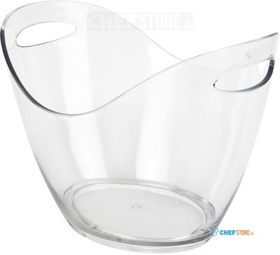 Beaumont Plastic Wine Cooler Transparant 8ltr - CZ450