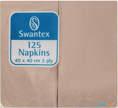 Kraft gevouwen dinerservetten composteerbaar 40cm (2000 stuks) | DB484