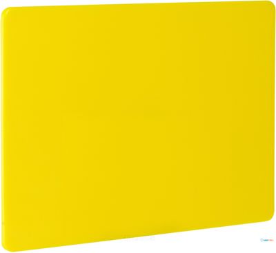 Snijplank HACCP GN 1/2, HENDI, Geel, 325x265x(H)10mm - 826959