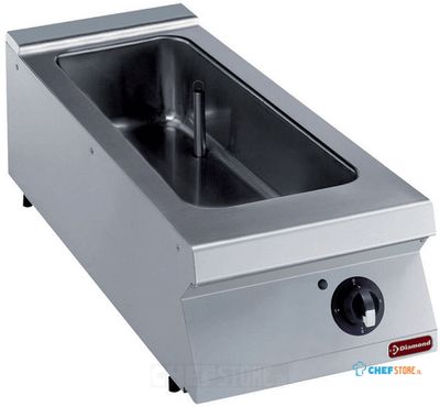 Elektrisch bain-marie, 4 GN 1/3 h150 mm | 2200 line | Diamond | E22/BM4T-N 1