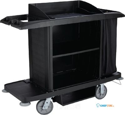 Rubbermaid Chambermaid Huishoudwagen - Rubbermaid CF100