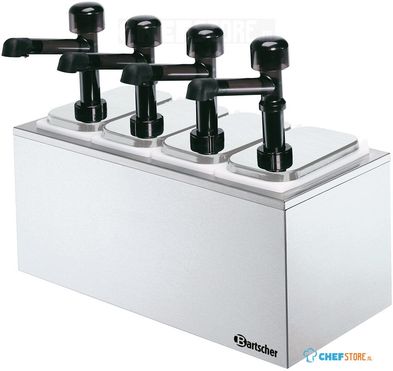 Bartscher Pompstation 4 Pompen 4x3 3L - 100324