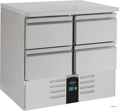 Combisteel 7450.5110 KOELWERKBANK 4 LADEN 1