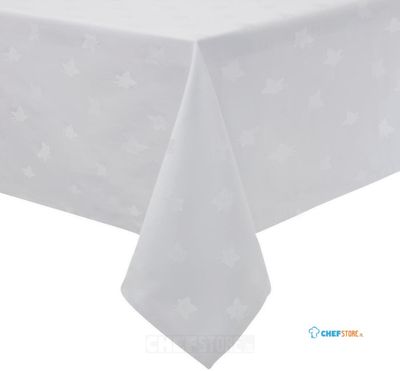 Mitre Luxury Luxor tafelkleed wit 178 x 365cm | GW450