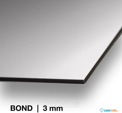 Syna BOND Paneel Print 30 X 100 cm 3 mm Voorgeboorde Gaten - FB300X1000MG-BW3