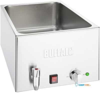 Buffalo Bain-Marie Met Kraan Zonder Bakken - Buffalo FT694