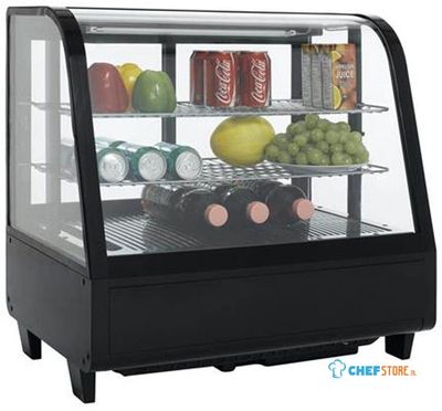 Buffet vitrine koelkast - 100 liter - LED - RTW101BE - Scancool 1