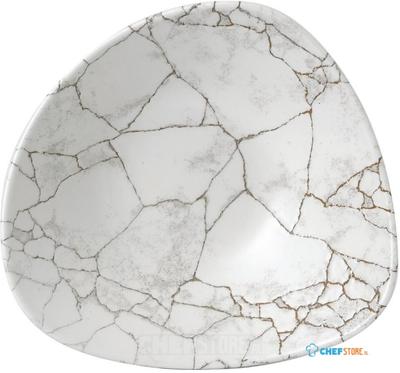 Churchill Studio Prints Kintsugi Agate Grey Lotus Schalen 228mm (Pak van 12) - FR062