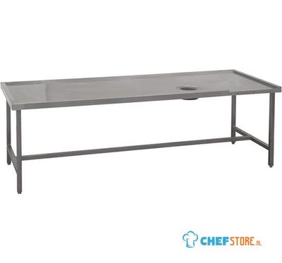 Left Sorting Table With Hole, For Right Exit Machines, W=1800 mm, Mastro Z/TTCS100180 1