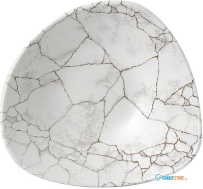 Churchill Studio Prints Kintsugi Agate Grey Lotus Schalen 228mm (Pak van 12) - FR062