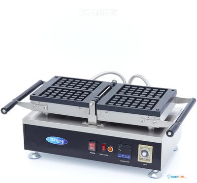 Maxima Wafelijzer - 2 Stuks - Brusselse Wafel - Draaibaar - Digitaal - 09374180