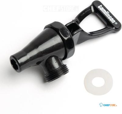 Olympia Aftapkraan Zwart voor Melk- en Sapdispenser J183, J184 en J192 - AD149 1