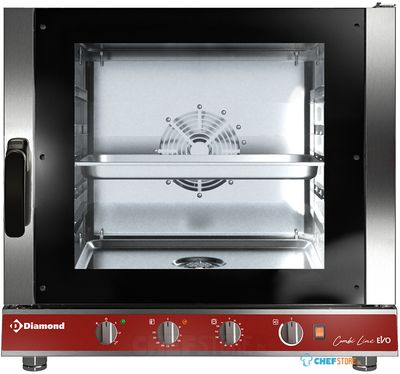 Diamond DFV511/CMC Elektrische stoom/convectieoven, 5x GN 1/1 mechanisch