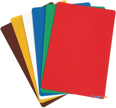 Hygiplas flexibele kleurgecodeerde snijmattenset 30x45cm |  CP520