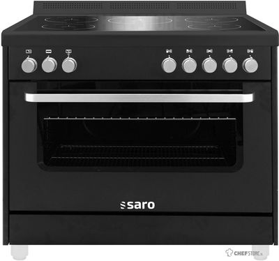 SARO Semi Professionele InductieDoorkookplaat TS95IND61N Zwart - 331-1205