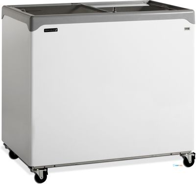 TEFCOLD Elegante Diepvrieskist met Vlakke Glazen Schuifdeksels - NIC300SC