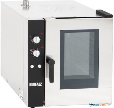 Buffalo Heteluchtoven met Vochtigheid 5x GN 1/1 - CU768