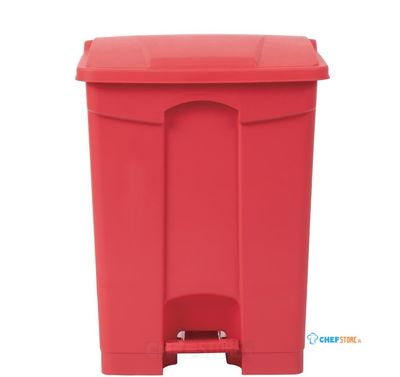 Jantex keuken pedaalemmer rood 65ltr | DC710