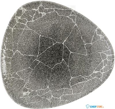 Churchill Super Vitrified Churchill Kintsugi Reverse Quartz Black Lotus Bord 25.4 cm Pak van 12 - DX810