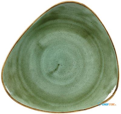 Churchill Stonecast Samphire Green Lotus Bord 25.4 cm Pak van 12 - DY047