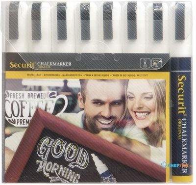 Securit krijtstiften 6mm wit | GF261