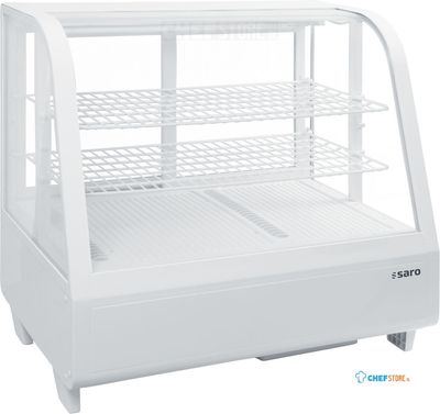 SARO Opzetkoelvitrine 100 Liter Model KATRIN Wit - KATRIN WIT 1