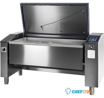 Electric Multifunction Device 150 Liters (4x GN1/1) With Automatic Lifting - Flat Version - Virtus VSMD201F 1