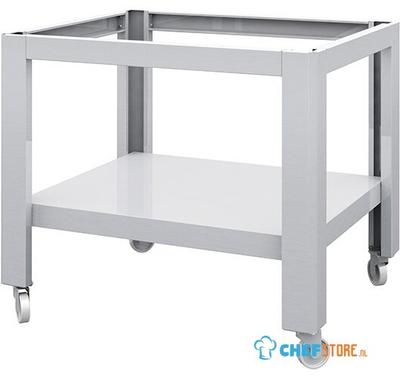 Stand in Stainless Steel With Shelf and Castors For Pizza Oven CAB0124 - Z/PSTMASM6L 1