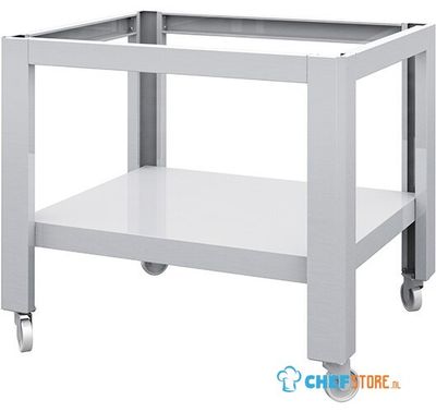 Stand in Stainless Steel With Shelf and Castors For Pizza Oven CAB0124 - Z/PSTMASM6L 1